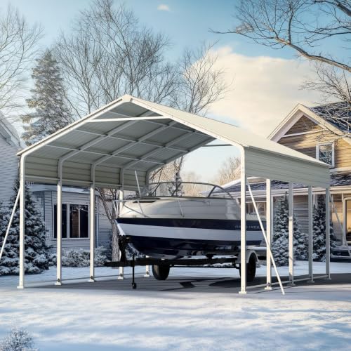 12x21 FT Heavy Duty Metal Carport
