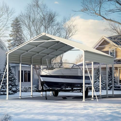 12x21 FT Heavy Duty Metal Carport