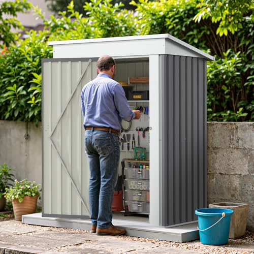 5×3 FT Outdoor Storage Shed