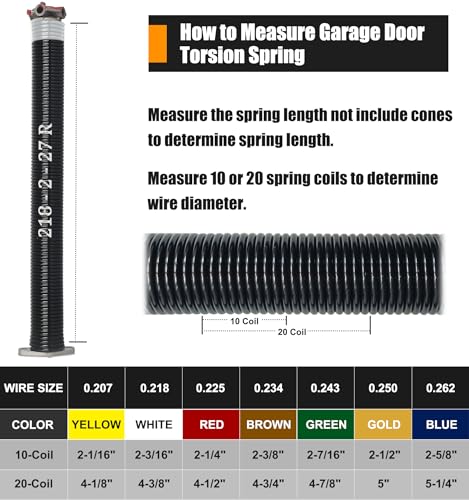 Garage Door Torsion Spring Set