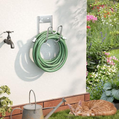 Stainless Steel Garden Hose Holder (2 Count)