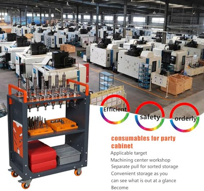 BT50 CNC Tool Holder Transfer Cart