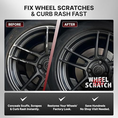 Dark Silver Rim Touch Up Paint
