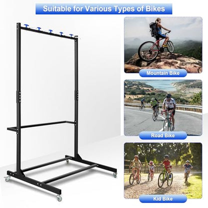 Freestanding Bike Storage Rack (300 Count)
