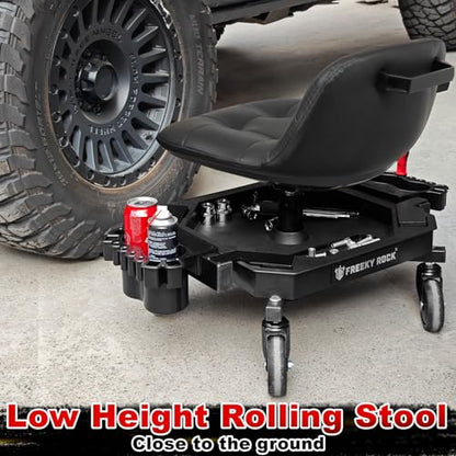 Rolling Stool with Wheels