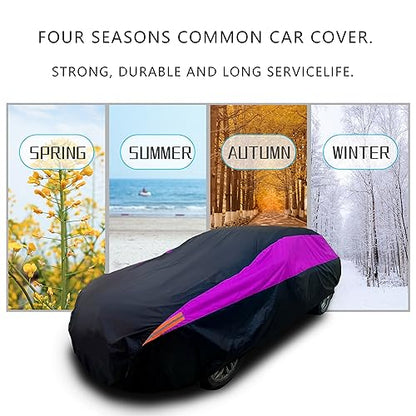 Waterproof Car Cover All Weather Snowproof UV Protection Windproof Outdoor Full car Cover
