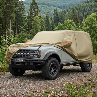 Custom Fit Car Cover for Ford Bronco 4 Door 4Dr