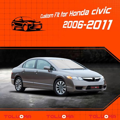 Custom Fit Windshield Sun Shade for Honda Civic 2006