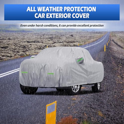 Truck Cover Waterproof All Weather Fit for GMC Sierra 1500 Short Bed