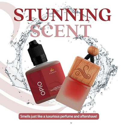 Car Air Freshener for Women Opio Inspired Perfume Diffuser by Perfa