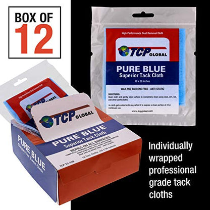 Pure Blue Superior Tack Cloth (12 Count)