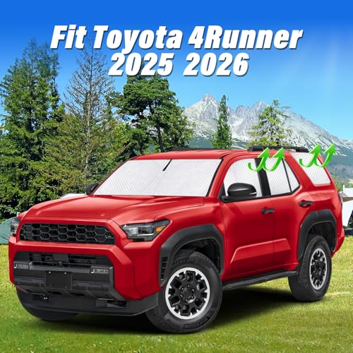 Thicken Sun Shade Custom Fit for Toyota 4Runner 2025 2026 Accessories