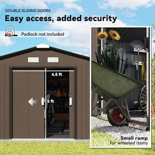11' x 13' Outdoor Storage Shed