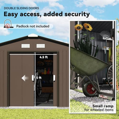 11' x 13' Outdoor Storage Shed