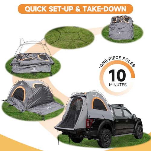 Truck Bed Tent 5.5' ~ 5.8'