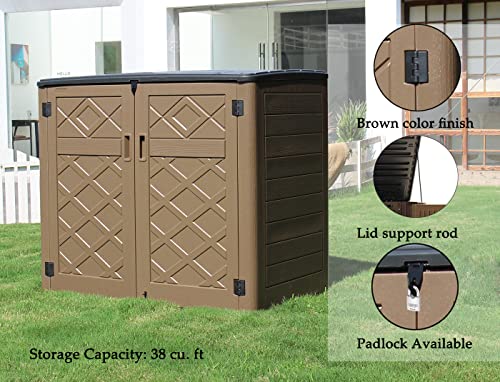 Large Horizontal Storage Sheds