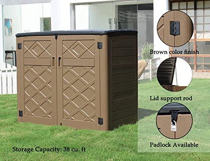 Large Horizontal Storage Sheds