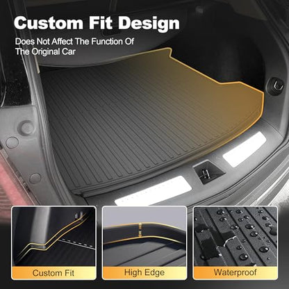 Cargo Mat fit for Cadillac XT5 2017 (8 Count)