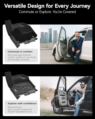 Floor Mats with Front Carpets