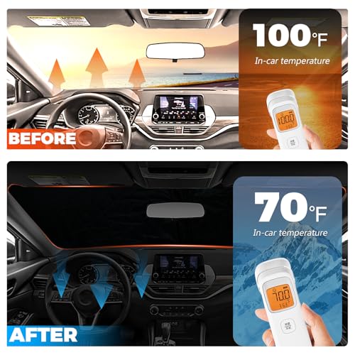 Foldable Front Windshield Sunshade fit for Nissan Altima 2019
