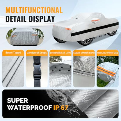30 Layers Truck Car Cover for Automobiles All Weather Waterproof