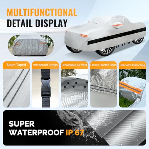 30 Layers Truck Car Cover for Automobiles All Weather Waterproof