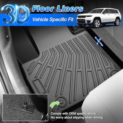 Floor Mats for Jeep Grand Cherokee L