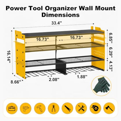 Power Tool Organizer Wall Mount