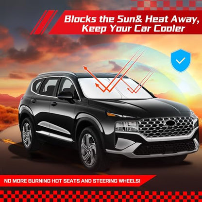 Windshield Sun Shade for Hyundai Santa Fe 2019