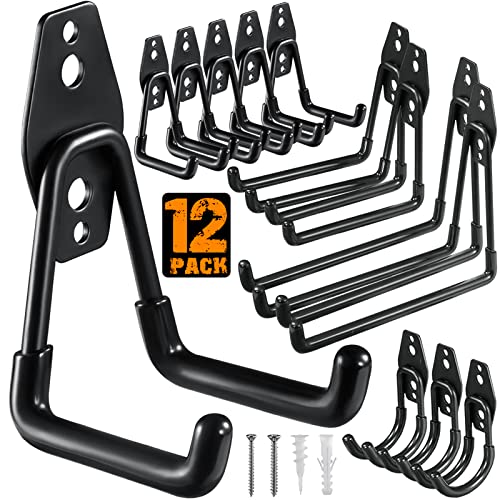 12 Pack Garage Hooks Heavy Duty