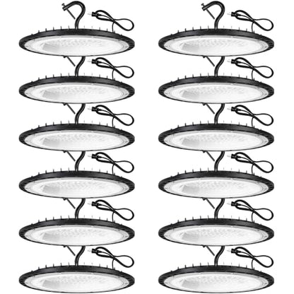 12 Pack 100W UFO Led High Bay Light Fixture (12 Count)