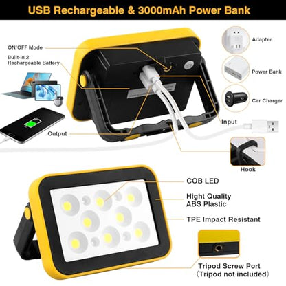 USB Rechargeable Flood Light