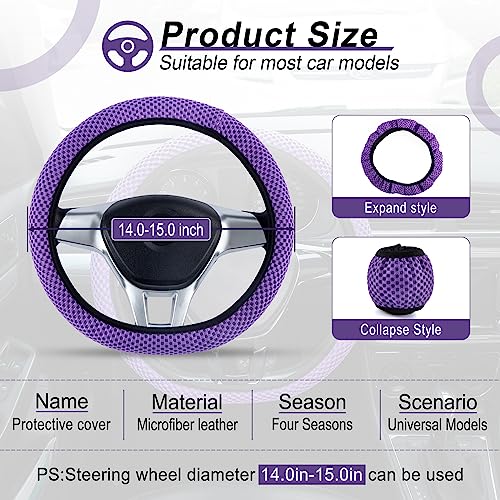Elastic Stretch Steering Wheel Cover