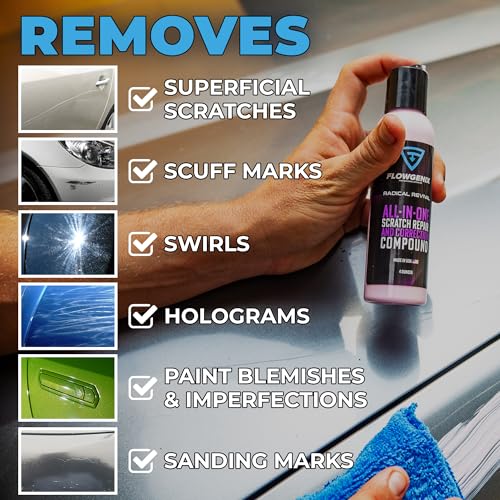 Instant Car Scratch Remover for Vehicles (4 Ounce)