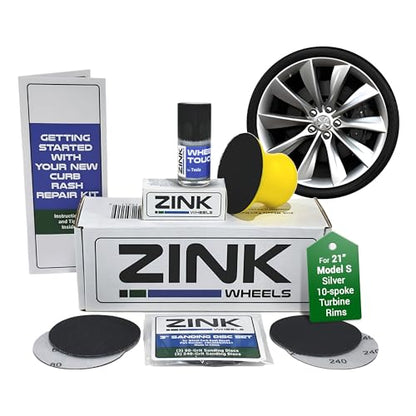 Premium Tesla Wheel Curb Rash Repair Kit for Model S 21