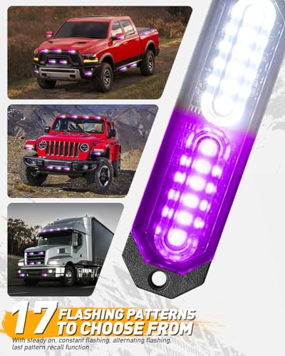 1200T Emergency Strobe Grille Lights (8 Count)