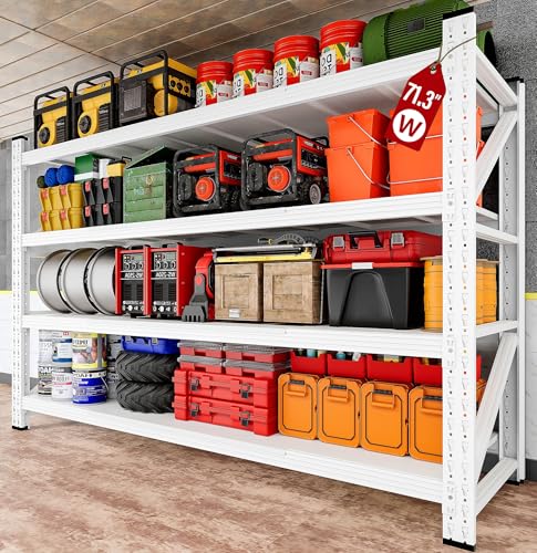 71.3" Wide Heavy Duty Garage Shelving Units