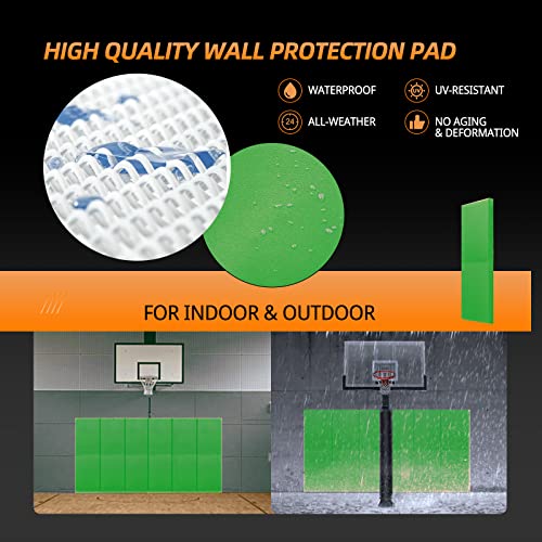 4 Pack Wall Protection Pads 2" Thick Foam Wall Padding