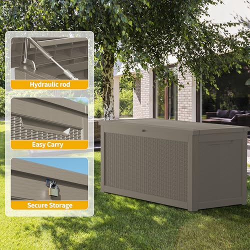 320 Gallon Outdoor Storage Box Waterproof