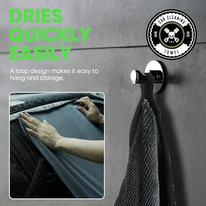 2 Pack Microfiber Towels (2 Count)