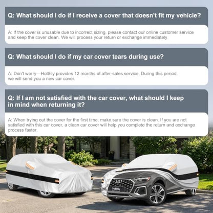 10 Layers SUV Car Cover Custom Fit for Audi Q5