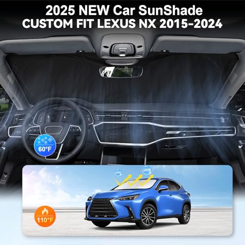 Custom Fit NX NX250 Windshield Sunshade for 2015