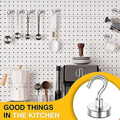 Magnetic Hooks 100pcs 30lbs Cruise Essentials 2026 Magnet Hook (100 Count)