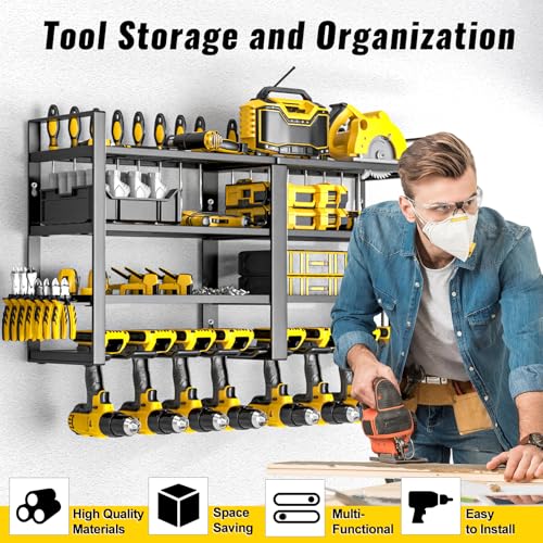 Power Tool Organizer Wall Mount