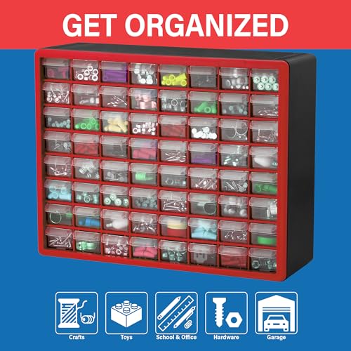 64 Drawer Plastic Storage Cabinet
