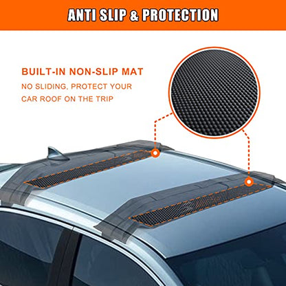 Kayak Car Roof Rack Pad for Kayak Surfboard SUP Canoe Soft Roof Rack Pads