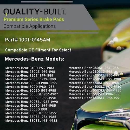 Front Semi Metallic Brake Pads
