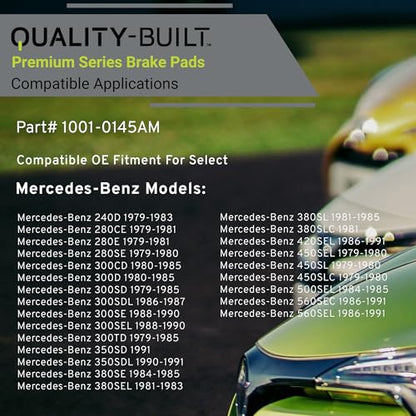 Front Semi Metallic Brake Pads