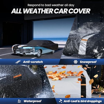 Multi Layer Sedan Car Cover Custom Fit for Cadillac DeVille