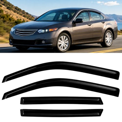 4PC Window Rain Guards fit 2008